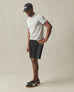 Men's Colorblock Sweatshort - Black Stormy Weather